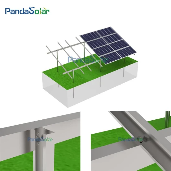 Pandasolar PV Производство кронштейнов для крепления к земле из магния, алюминия и цинка